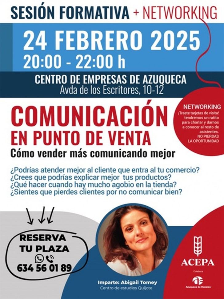 Inscripciones abiertas para sesión de networking el 24 de febrero