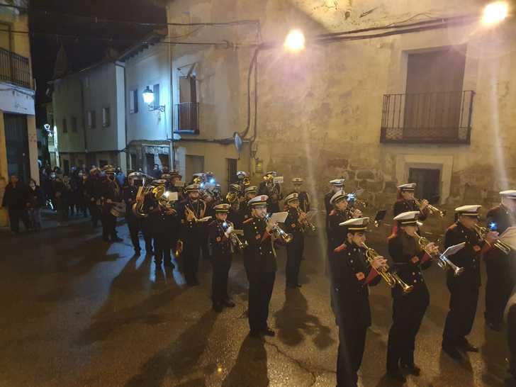 Concierto de música cofrade de la Agrupación Musical del Santísimo Cristo del Amor y de la Paz en Almonacid