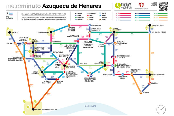 Una aplicación para dispositivos móviles ofrecerá información de los proyectos municipales Caminos Escolares Seguros y Metrominuto