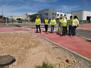 Las obras de urbanizaci&#243;n del sector SUR-I11 de Azuqueca se encuentran en su tramo final