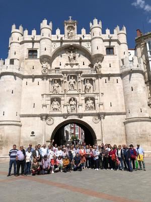 Visita a Burgos de la Hermandad de Santa &#193;gueda