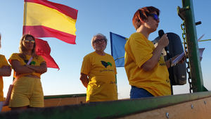 Actividad en los Campos de Lavanda de La Yunta 