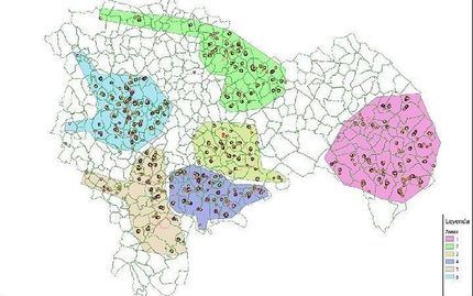 La Diputación actualiza la cartografía de las redes de agua y alumbrado de los pueblos de Guadalajara