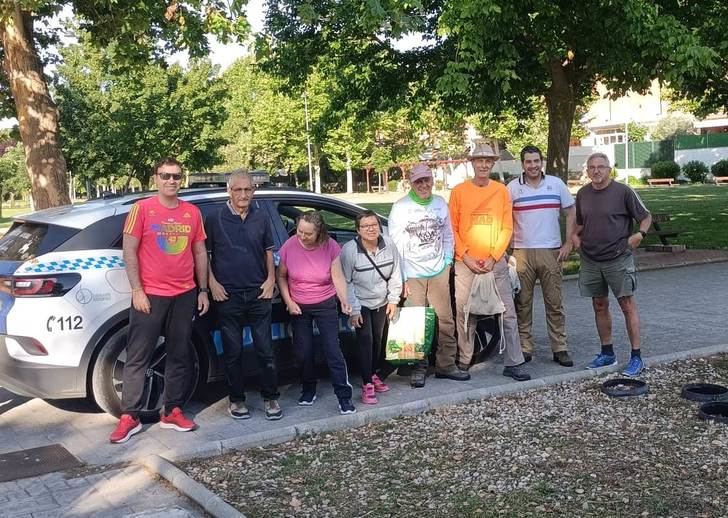 Hoguera de San Juan y queimada en la fiesta de la Asociación de Vecinos de Río Henares