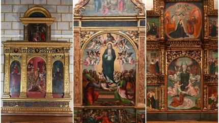 Concluye tras nueve meses la restauración de tres retablos de la Catedral de Cuenca