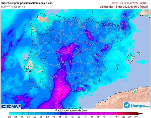 La borrasca Celia traerá un sinfín de fenómenos meteorológicos, algunos anómalos