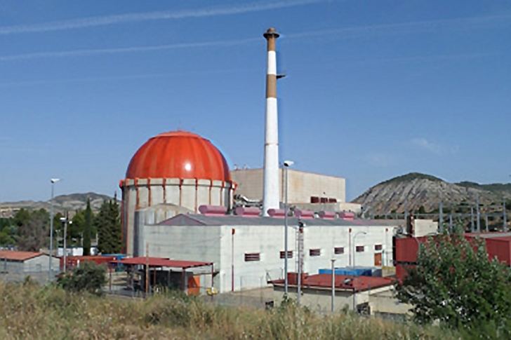 Finaliza el desmontaje de la cúpula de central nuclear 'José Cabrera' en Almonacid de Zorita