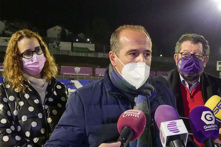 El Ayuntamiento inicia la cesión del campo de fútbol Pedro Escartín al CD Guadalajara