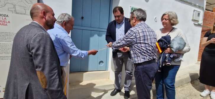 Inauguración de la Choza musealizada por la Fundación Huete Futuro