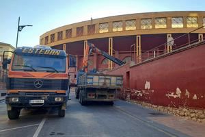 En marcha obras de mejora en los corrales de la Plaza de Toros, enfermer&#237;a y cuarto de mayoral