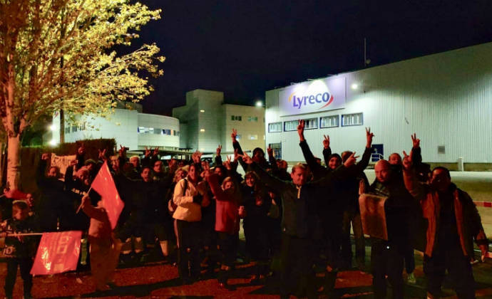 Denuncian que Lyreco en Alovera "vulnera el derecho a la huelga de sus trabajadores una vez más" 