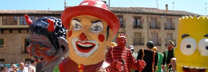 LETRAS VIVAS SEGUNTINAS : Gigantes y Cabezudos en Sigüenza