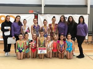 Diez gimnastas r&#237;tmicas del Esfera Cabanillas logran pase para el Campeonato de Espa&#241;a Individual Base