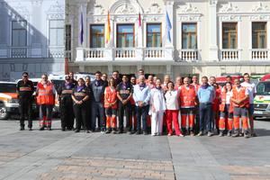 Guarinos agradece el trabajo de Protecci&#243;n Civil y Cruz Roja durante las Ferias de Guadalajara 