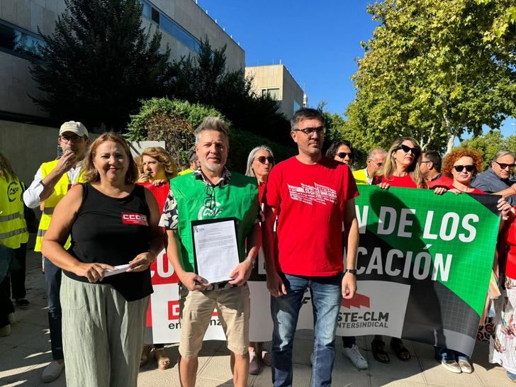 STE-CLM, CCOO y CSIF convocan a más de 27 000 docentes para la huelga del 11 de septiembre en Castilla-La Mancha