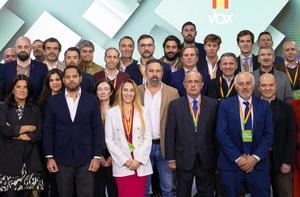 El presidente de VOX Guadalajara, Iv&#225;n S&#225;nchez participa en la jornada de trabajo de los presidentes provinciales de la formaci&#243;n 