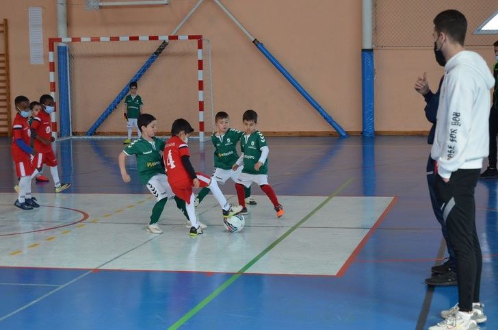 Yunquera de Henares acogió una jornada de la "Liga Futuros Campeones" de fútbol sala