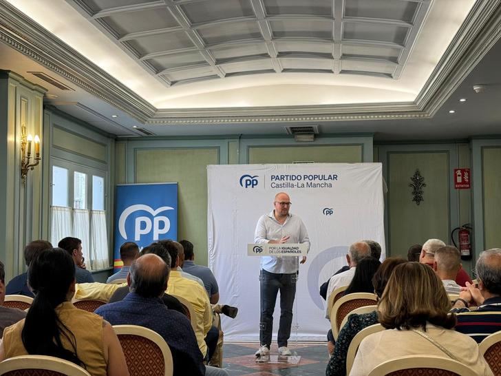 El presidente del PP de Guadalajara asegura que “de nuestro voto este domingo depende nuestra respuesta para decirle a Pedro Sánchez que se vaya y convoque elecciones”