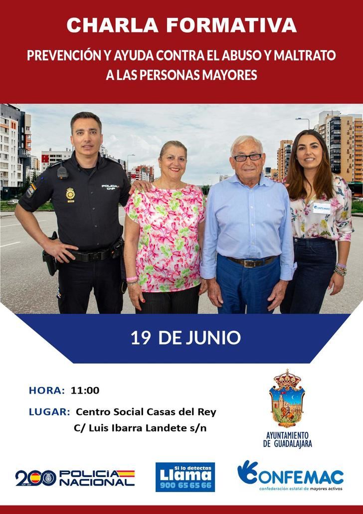 Charla formativa sobre prevención y ayuda contra el abuso y el maltrato a las personas mayores