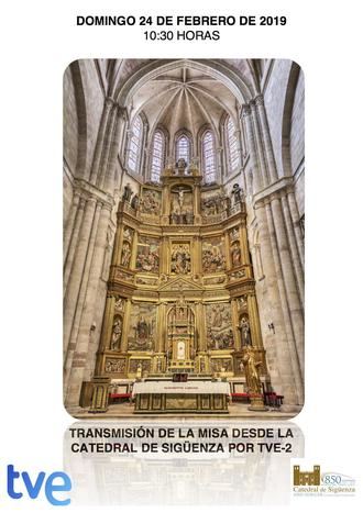 Este domingo por la mañana, La 2 retransmite la misa de "El Día del Señor" desde la catedral de Sigüenza