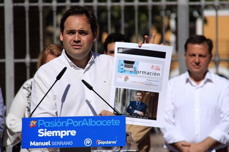 Núñez: “Page se presenta a las elecciones autonómicas con el mismo programa que en 2015 porque no ha cumplido ni una sola de sus promesas”