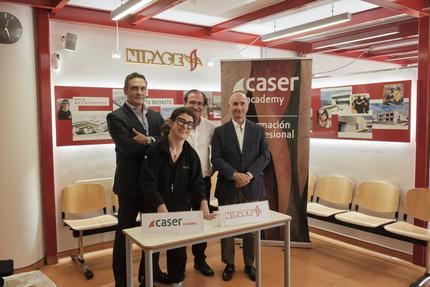 Caser Academy y Fundación NIPACE firman un acuerdo de colaboración