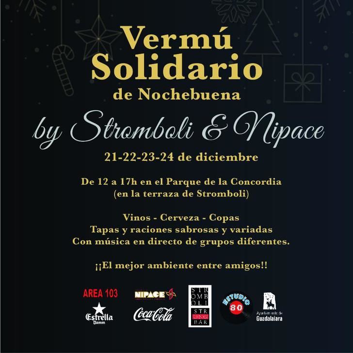 El Clásico Vermú Solidario by Stromboli y NIPACE vuelve a La Concordia estas Navidades con ilusión y prudencia