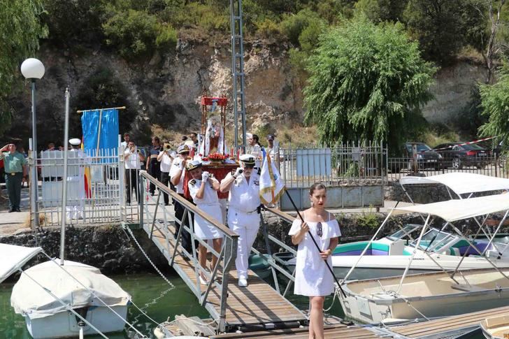 XX Procesión Marinera de la Liga Naval de Castilla-La Mancha en el embalse de Bolarque