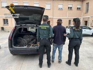 La Guardia Civil detiene en Gajanejos a una persona por robo de cable de cobre del tendido telef&#243;nico