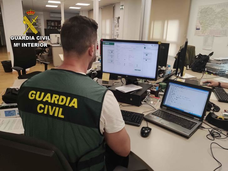 La Guardia Civil investiga a una persona por simulación de delito en Sacedón 
