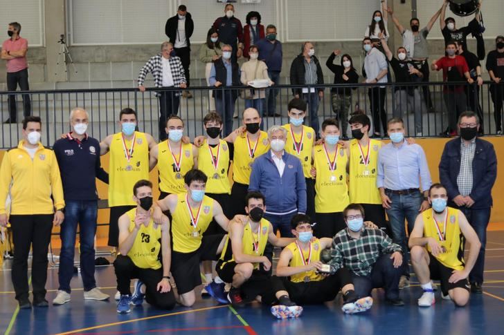 El C.D. Salesianos Guadalajara Electium, campeón de la Liga de Castilla-La Mancha de Baloncesto