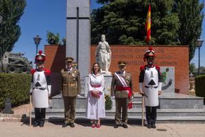 La alcaldesa de Guadalajara asisti&#243; a la celebraci&#243;n de San Fernando en el Parque de Ingenieros Capit&#225;n Arenas