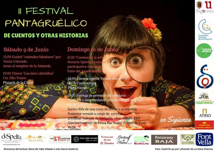 Este fin de semana, III Festival Pantagruélico de Cuentos y Otras Historias en Sigüenza