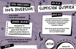 El Ayuntamiento de Guadalajara lanza por primera vez una campa&#241;a sobre c&#243;mo prevenir la sumisi&#243;n qu&#237;mica en la Feria Chica