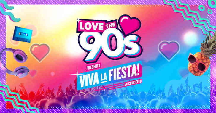 Se cancela por causas de carácter técnico el concierto “Love 90: Viva la Fiesta”