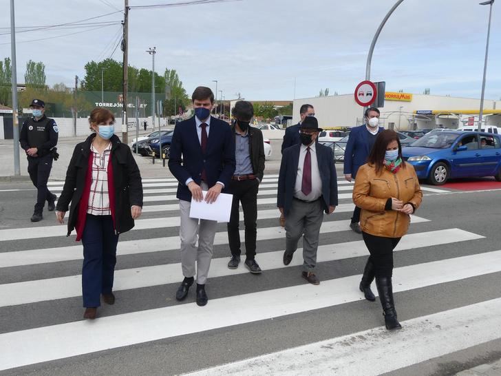 La travesía de Torrejón del Rey estrena un proyecto piloto de calmado de tráfico diseñado por la DGT 