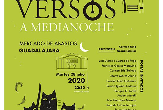 Una nueva y renovada edición de ‘Versos a medianoche’ llega este martes al Mercado de Abastos de Guadalajara