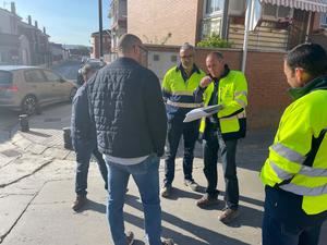 El ayuntamiento de Yunquera firma el acta de replanteo del Paseo Don Luis Jiménez y la calle Joaquín Sorolla