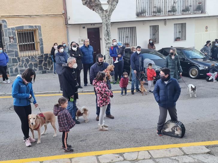 Yunquera de Henares celebra San Antón, patrón de los animales 