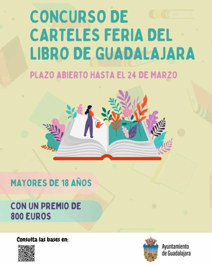 Concurso abierto para el cartel de la Feria del Libro de Guadalajara 2025