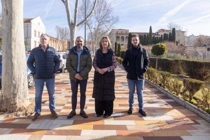 Finalizadas las obras de mejora en las aceras de la Avenida del Ejército y Cardenal González de Mendoza