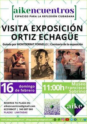 Visita guiada a la Exposición de Ortiz Echangüe con AIKE 