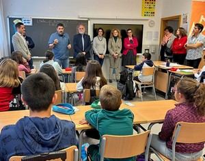 Estudiantes del CEIP 'Maestra Teodora' participan en taller de sostenibilidad de la MVH