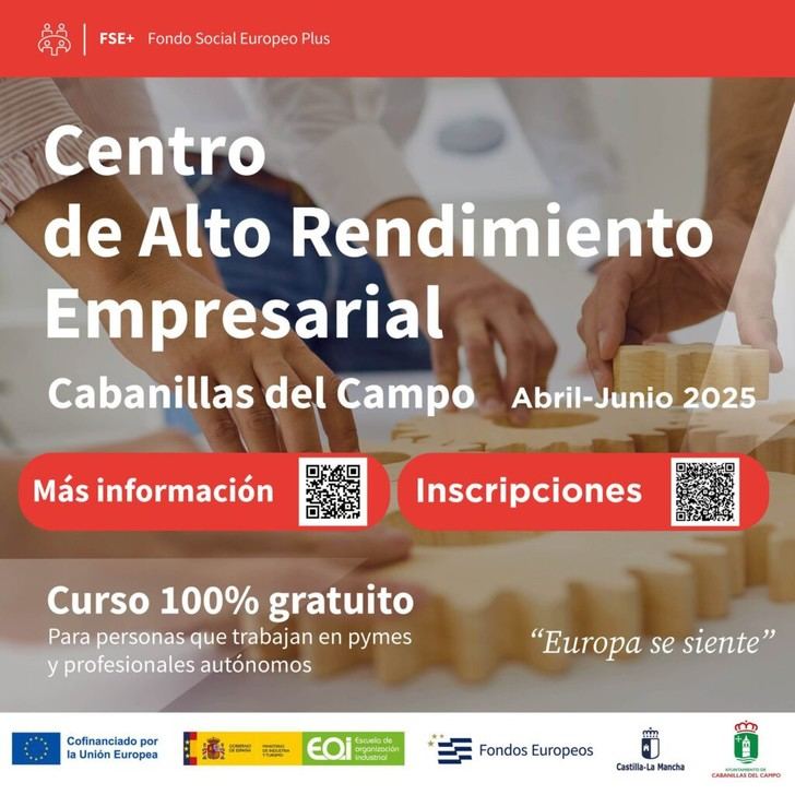 Cabanillas del Campo lanzará un curso gratuito para mejorar la competitividad empresarial