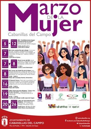 Cabanillas del Campo celebra marzo con actividades por el Día de la Mujer