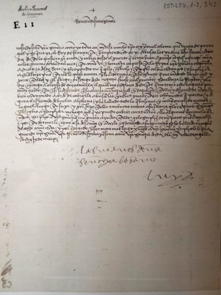 532 años desde que se escribió en Cogolludo uno de los primeros documentos que prueban el éxito de Colón 