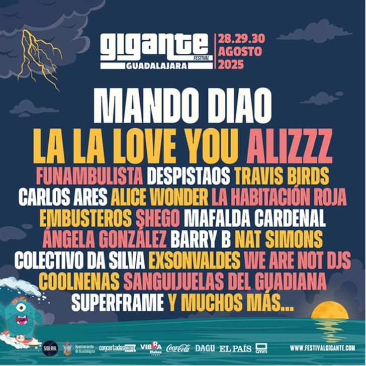 El Festival Gigante regresa a Guadalajara en agosto de 2025 con nueva sede