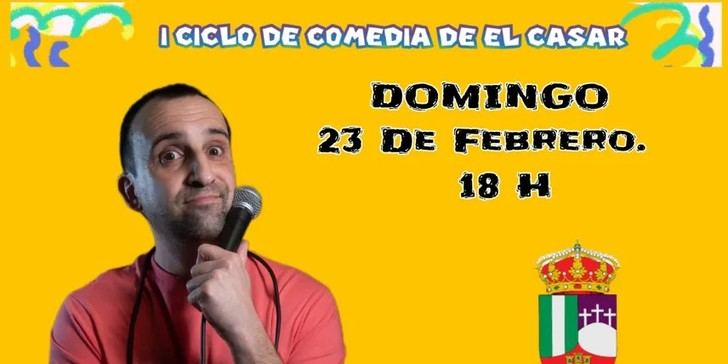 Dario Mares trae más risas al Ciclo de Comedia en El Casar