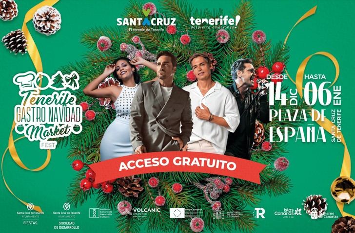 Tenerife celebra su Gastro Navidad Market Fest con gastronomía y música del 14 de diciembre al 6 de enero