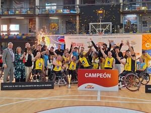 Ilunion se corona campeón de la Copa del Rey de baloncesto en silla de ruedas en Guadalajara